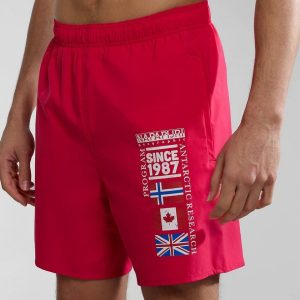 Short bagno – V-Sahtu swim short Red