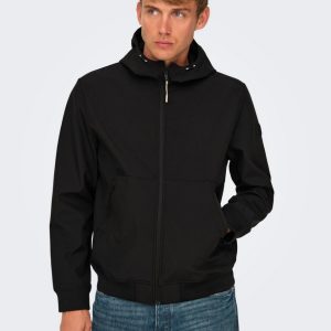 Giacconi – Onsbowie softshell jacket Black