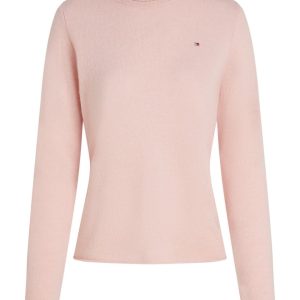 Maglie – Soft wool crew Delicate Pink