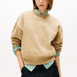 Felpe – Logo sweat crew Khaki