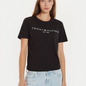 T-Shirt – Reg corp logo tee Black