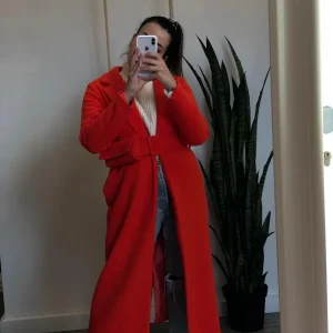 Cappotto cintura & borsa
