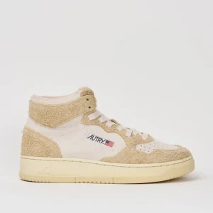 Autry Sneackers Medalist Low Mid Suede Hair 4052