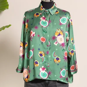 CAMICIA SPOON FANTASILANDIA GREEN -IL THE DELLE 5-