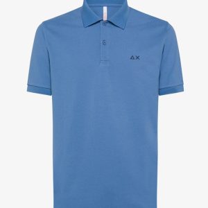Polo – Polo under collar print Avio