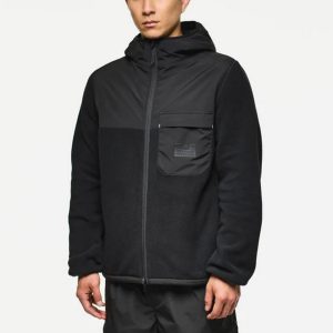 Giacconi – Frusciante polar jacket Black
