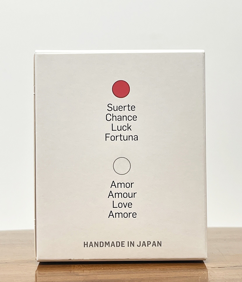 Daruma “Fuku” – “Buona Fortuna” bianco (Amore) con packaging incluso - immagine 9