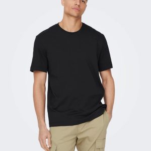 T-Shirt – Onsmax stitch tee Black