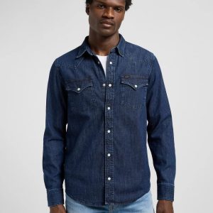 Camicie – Regular western shirt Rinse