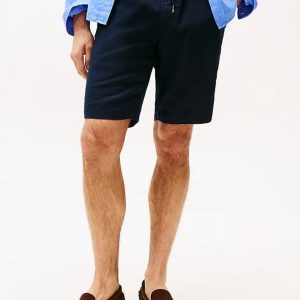 Bermuda – Harlem linen short Desert Sky
