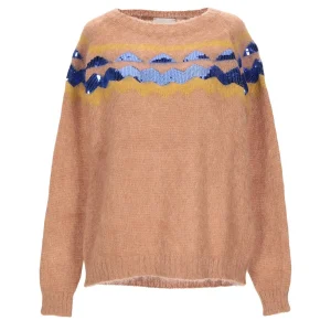 Maglione motivo paillettes natalizio