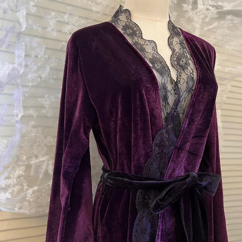 Kimono Donna Velluto - immagine 6