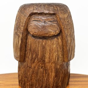 Rara e pregiata kokeshi vintage da collezione di Kuribayashi Issetsu (modello grande da 20 cm)