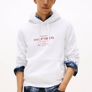 Felpe – Oval graphic hoodie White