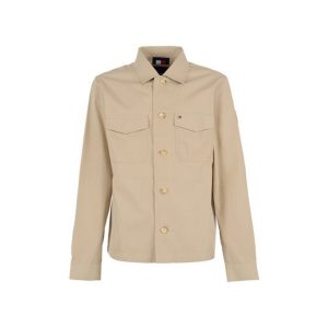 Giacconi – Cotton shirt jacket Sandalwood