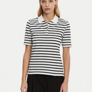 Polo – 1985 piquet polo Ecru/Navy